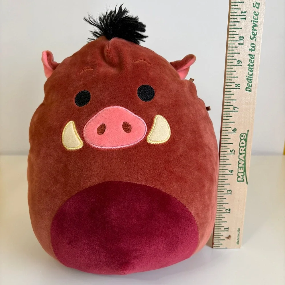Squishmallows Disney Lion King Pumbaa Plush 11